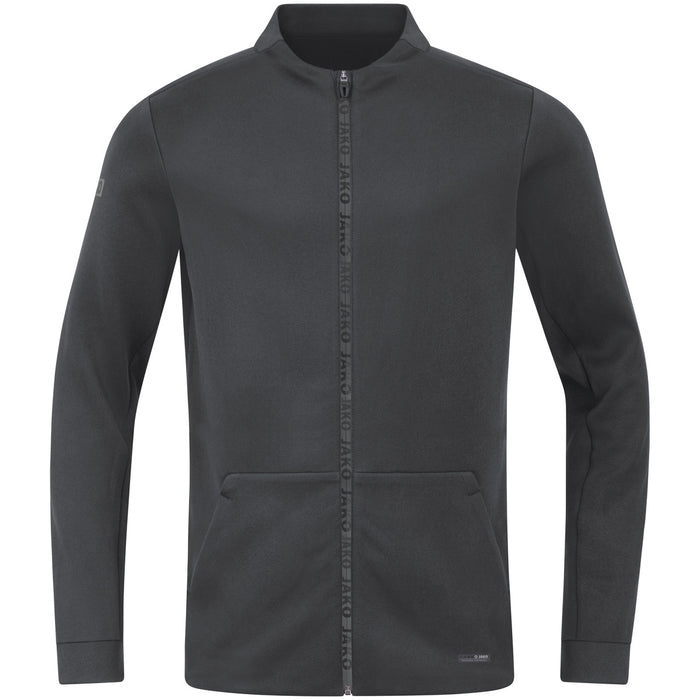 JAKO Jacke Pro Casual – Grau (vorne)