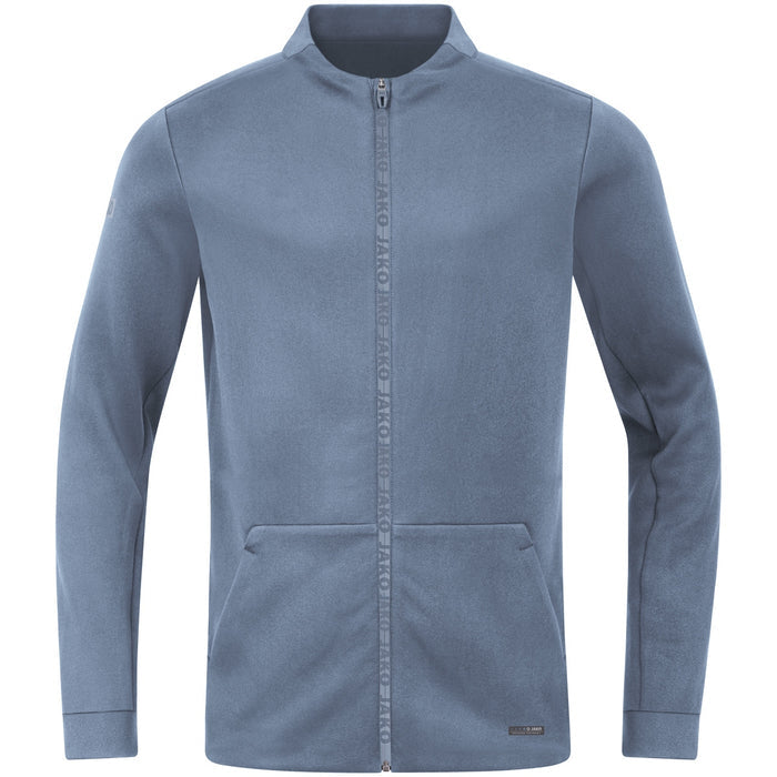 JAKO Jacke Pro Casual – Blau (445) (vorne)