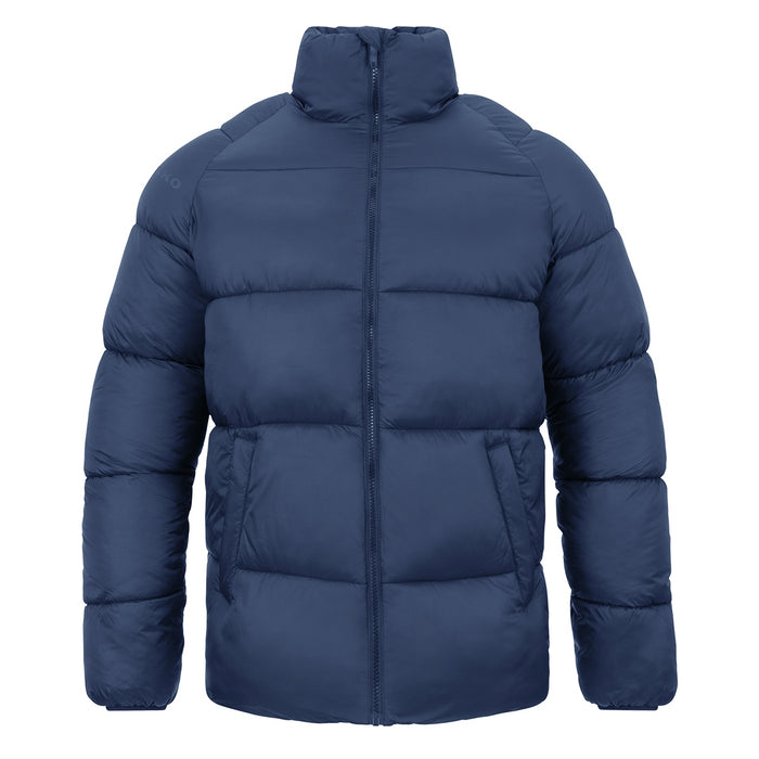 JAKO Jacke Puffy – Blau (vorne)