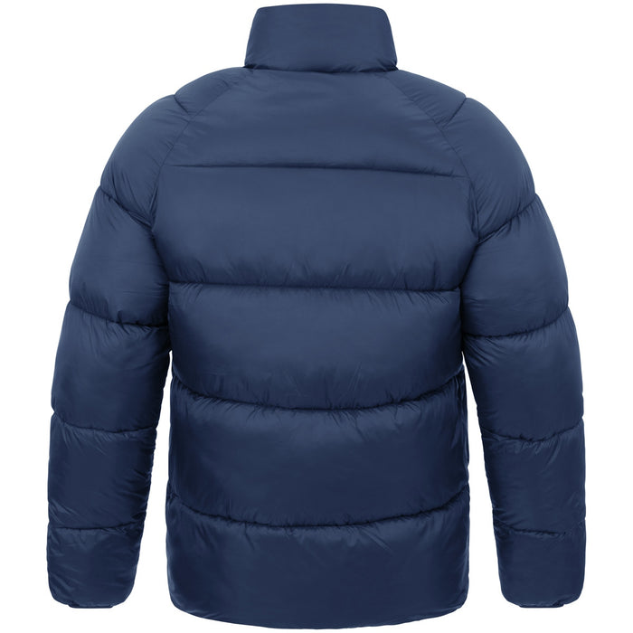 JAKO Jacke Puffy – Blau (hinten)