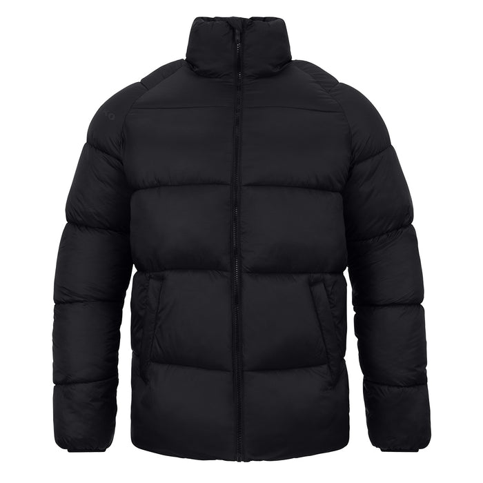 JAKO Jacke Puffy – Schwarz (vorne)