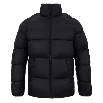 JAKO Jacke Puffy – Schwarz (vorne)