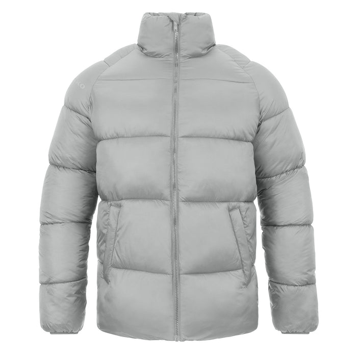 JAKO Jacke Puffy – Grau (vorne)