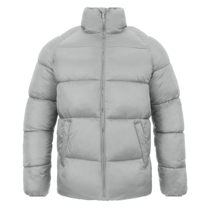 JAKO Jacke Puffy – Grau (vorne)