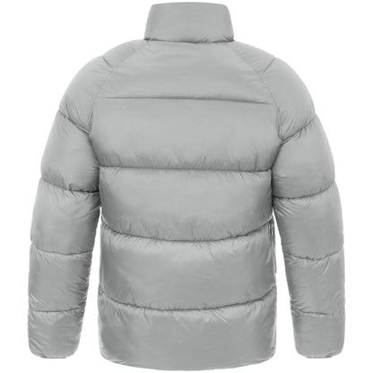 JAKO Jacke Puffy – Grau (hinten)