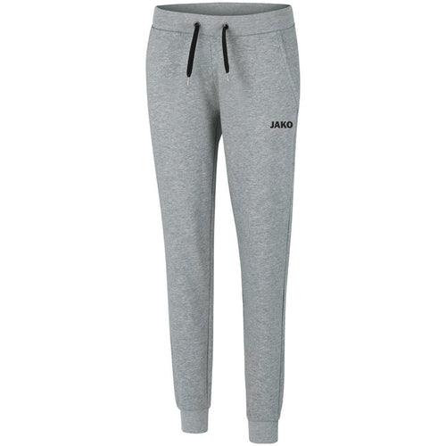 JAKO Jogginghose Base mit Bündchen Damen – Grau (vorne)