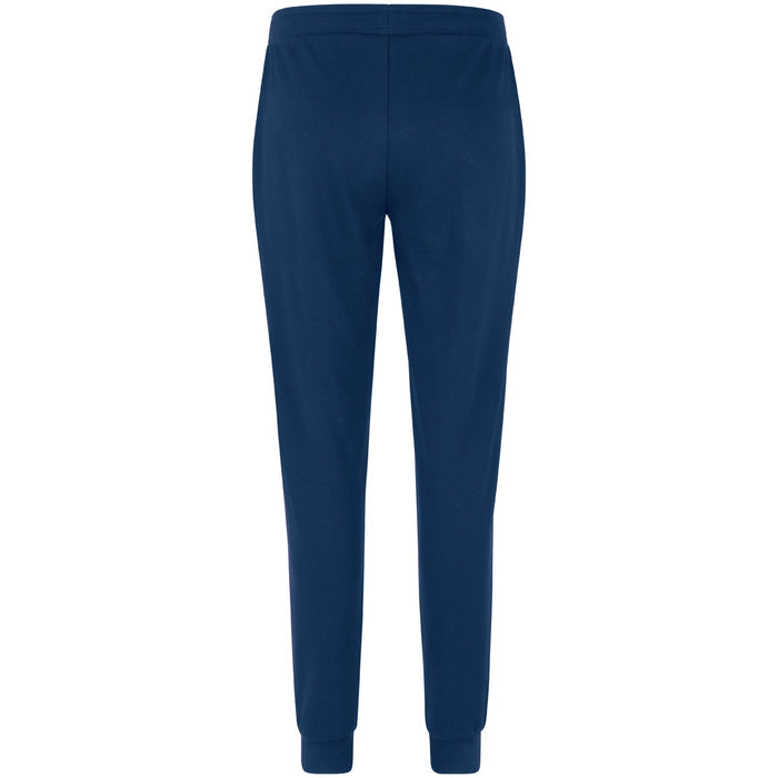JAKO Jogginghose Base mit Bündchen Damen – Blau (hinten)