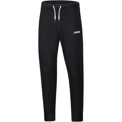 JAKO Jogginghose Base – Schwarz (vorne)