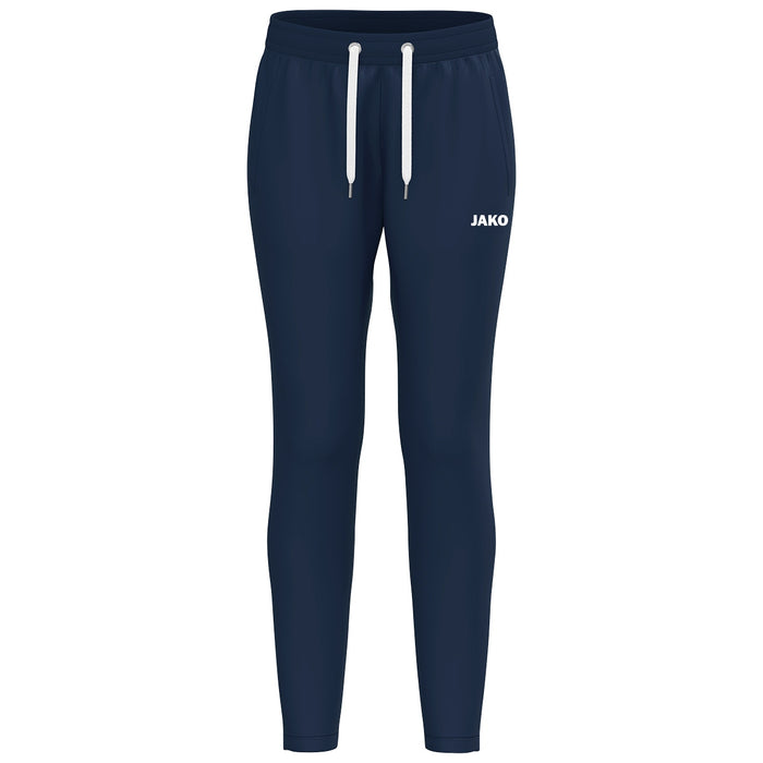 JAKO Jogginghose One Cotton Damen – Blau (vorne)