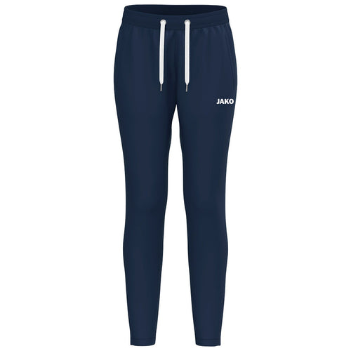 JAKO Jogginghose One Cotton Damen – Blau (vorne)