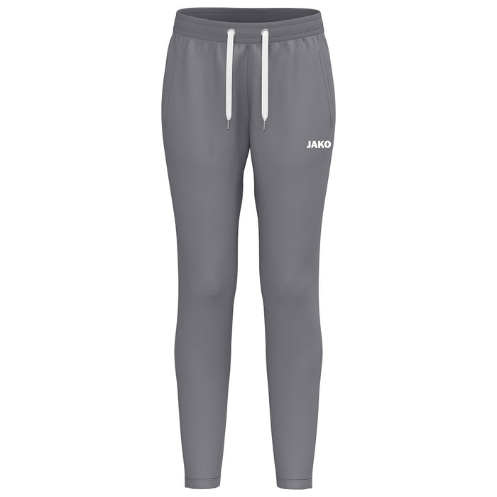 JAKO Jogginghose One Cotton Damen – Grau (vorne)