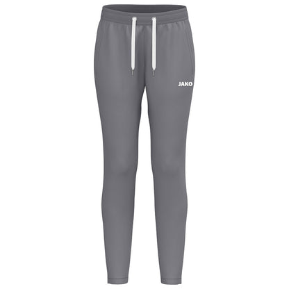 JAKO Jogginghose One Cotton Damen – Grau (vorne)