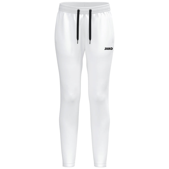 JAKO Jogginghose One Cotton Damen – Weiß (vorne)