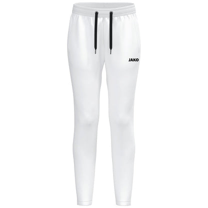 JAKO Jogginghose One Cotton Damen – Weiß (vorne)