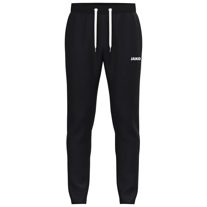 JAKO Jogginghose One Cotton – Schwarz (vorne)