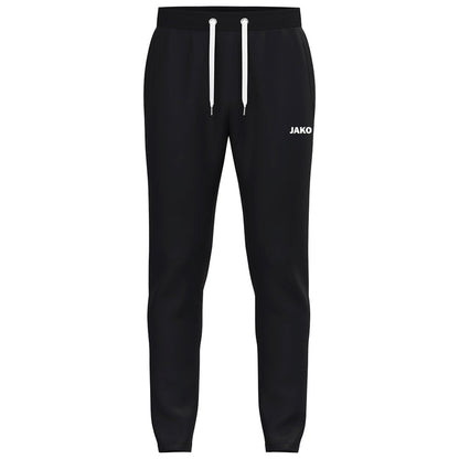 JAKO Jogginghose One Cotton – Schwarz (vorne)