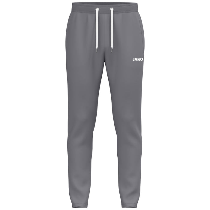 JAKO Jogginghose One Cotton – Grau (vorne)