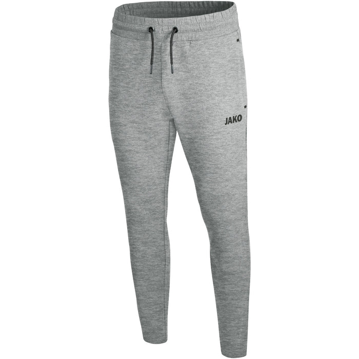 JAKO Jogginghose Premium Basics – Grau (vorne)