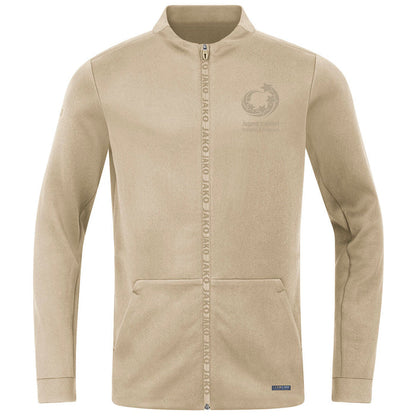 JAKO "Jugend trainiert" Jacke Pro Casual – Gelb (vorne)