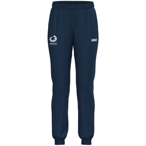 JAKO "Jugend trainiert" Polyesterhose One Damen – Blau (vorne)