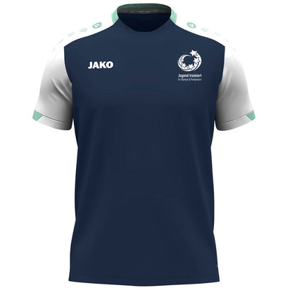 JAKO "Jugend trainiert" T-Shirt Dynamic – Blau (vorne)