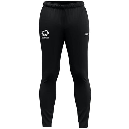 JAKO "Jugend trainiert" Trainingshose Dynamic Damen – Schwarz (vorne)