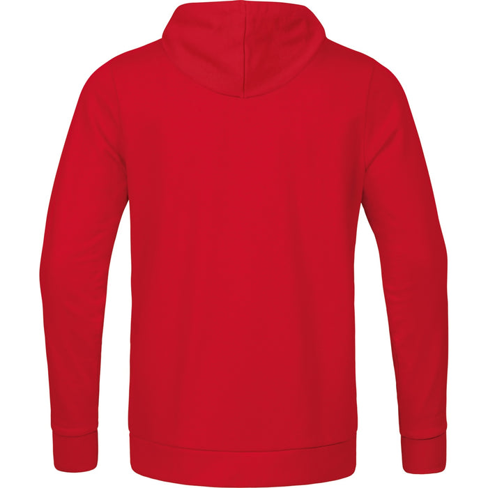 JAKO Kapuzenjacke Base – Rot (hinten)