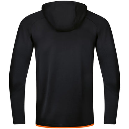 JAKO Kapuzenjacke Challenge – Schwarz (807) (hinten)