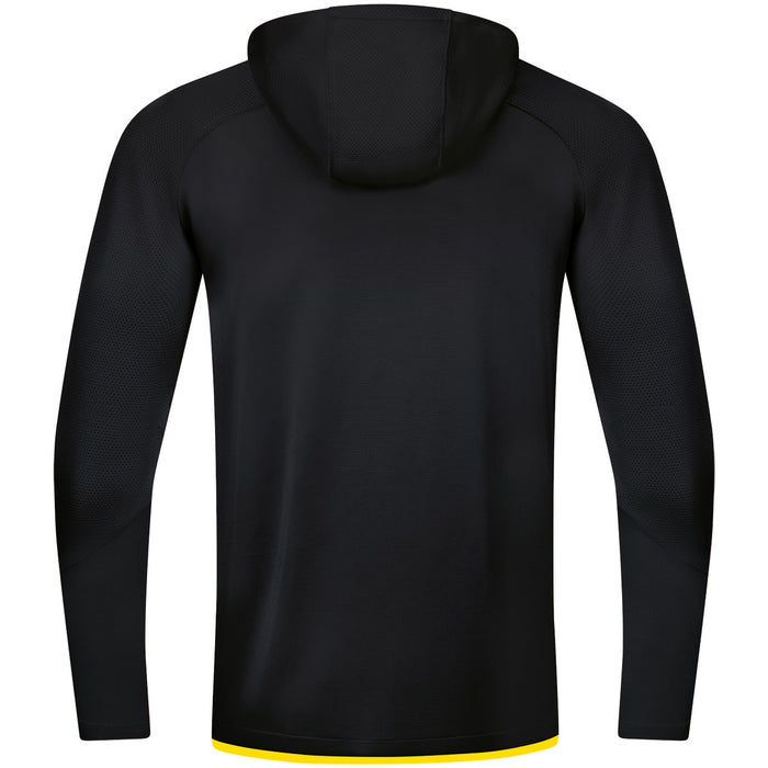 JAKO Kapuzenjacke Challenge – Schwarz (803) (hinten)