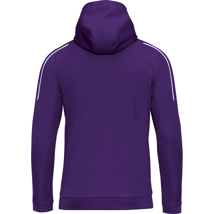 JAKO Kapuzenjacke Classico – Lila (hinten)