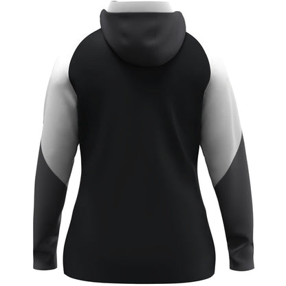 JAKO Kapuzenjacke Dynamic Damen – Schwarz (hinten)