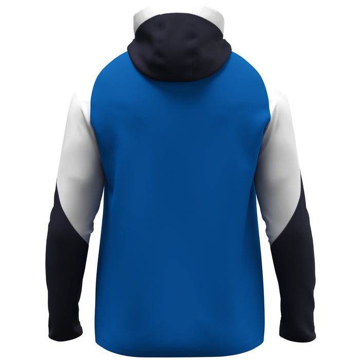 JAKO Kapuzenjacke Dynamic – Blau (405) (hinten)