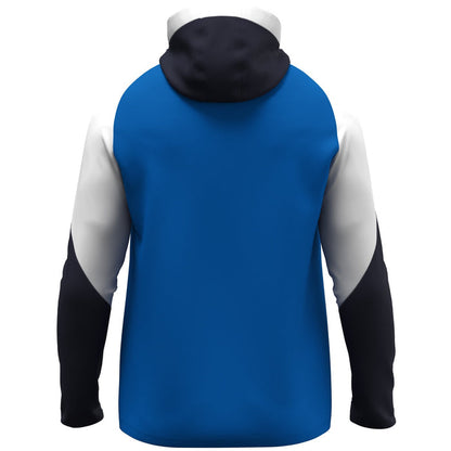 JAKO Kapuzenjacke Dynamic – Blau (405) (hinten)