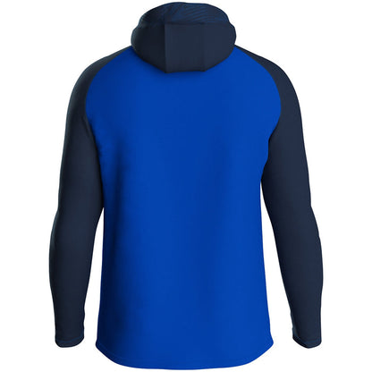JAKO Kapuzenjacke Iconic – Blau (403) (hinten)