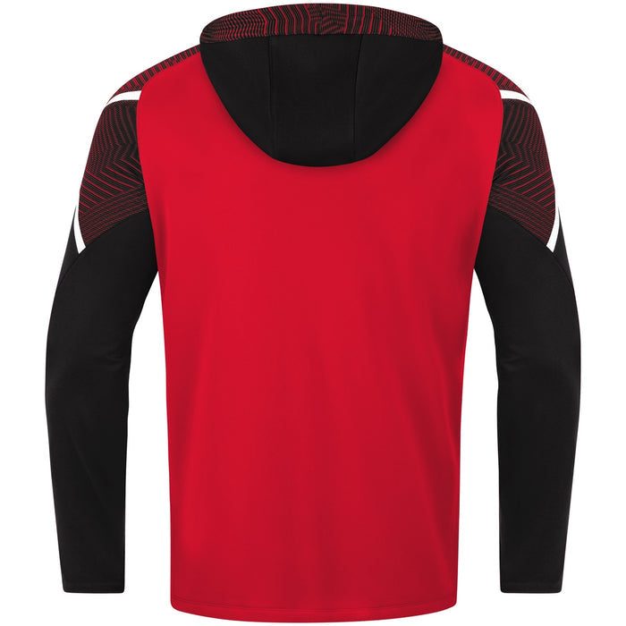 JAKO Kapuzenjacke Performance – Rot (hinten)