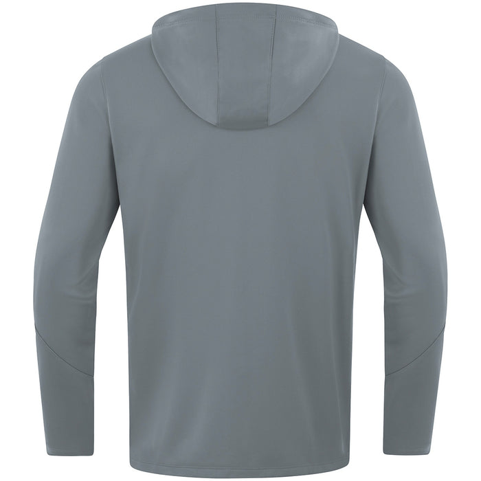 JAKO Kapuzenjacke Power – Grau (hinten)
