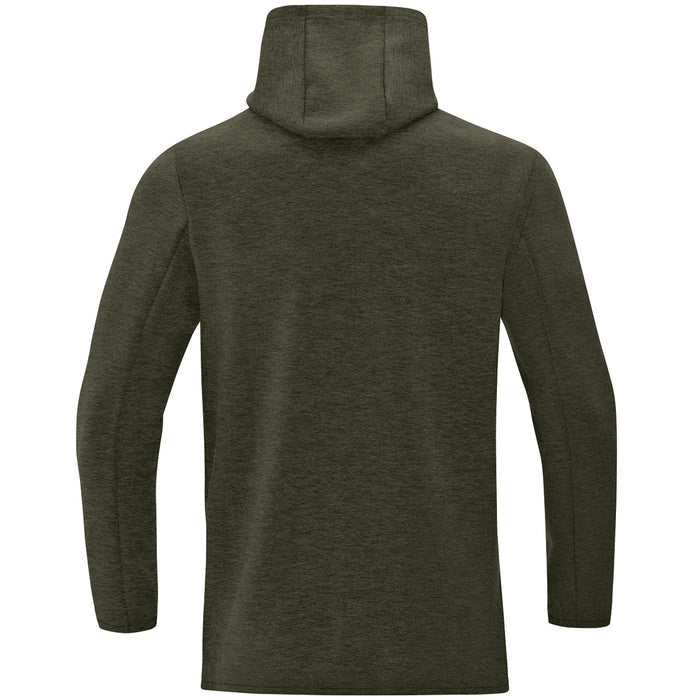 JAKO Kapuzenjacke Premium Basics – Grün (hinten)