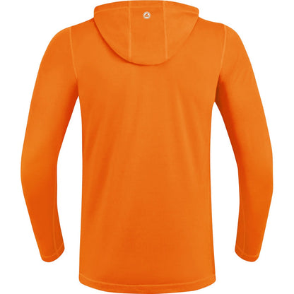 JAKO Kapuzenjacke Run 2.0 – Orange (hinten)