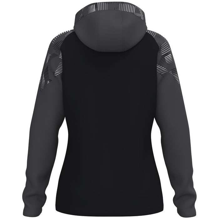 JAKO Kapuzenjacke Sonic Damen – Schwarz (801) (hinten)