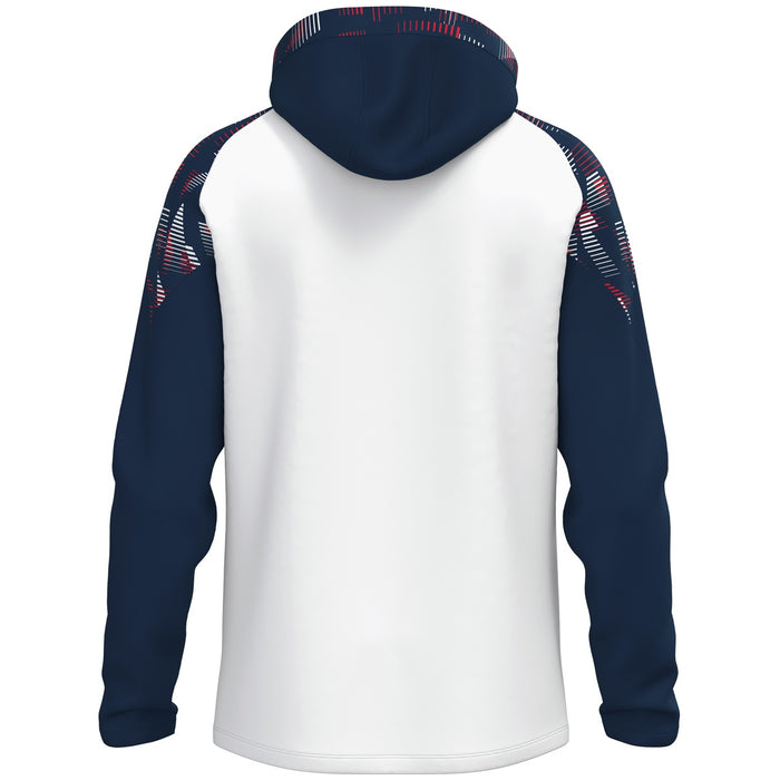 JAKO Kapuzenjacke Sonic – Weiß (039) (hinten)