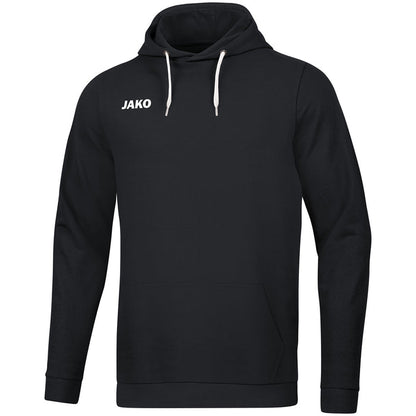 JAKO Kapuzensweat Base – Schwarz (vorne)