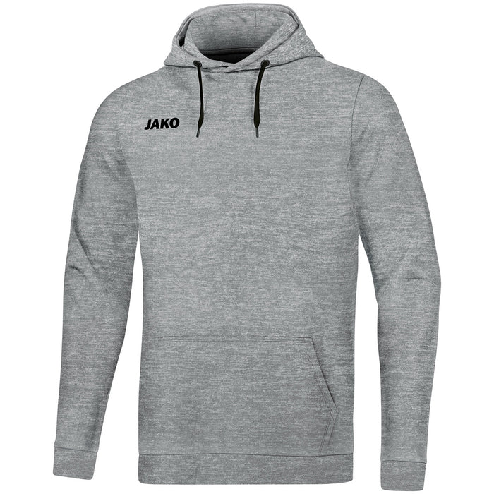 JAKO Kapuzensweat Base – Grau (41) (vorne)