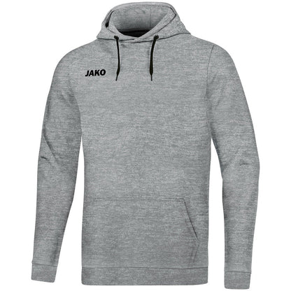 JAKO Kapuzensweat Base – Grau (41) (vorne)