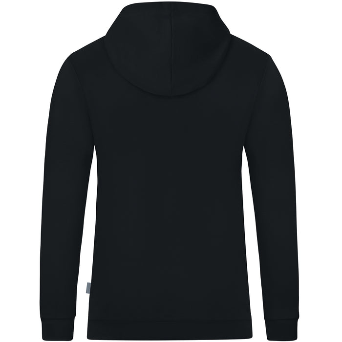 JAKO Kapuzensweat Organic – Schwarz (hinten)