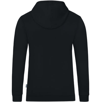 JAKO Kapuzensweat Organic – Schwarz (hinten)
