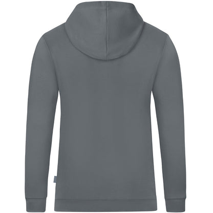 JAKO Kapuzensweat Organic – Grau (840) (hinten)