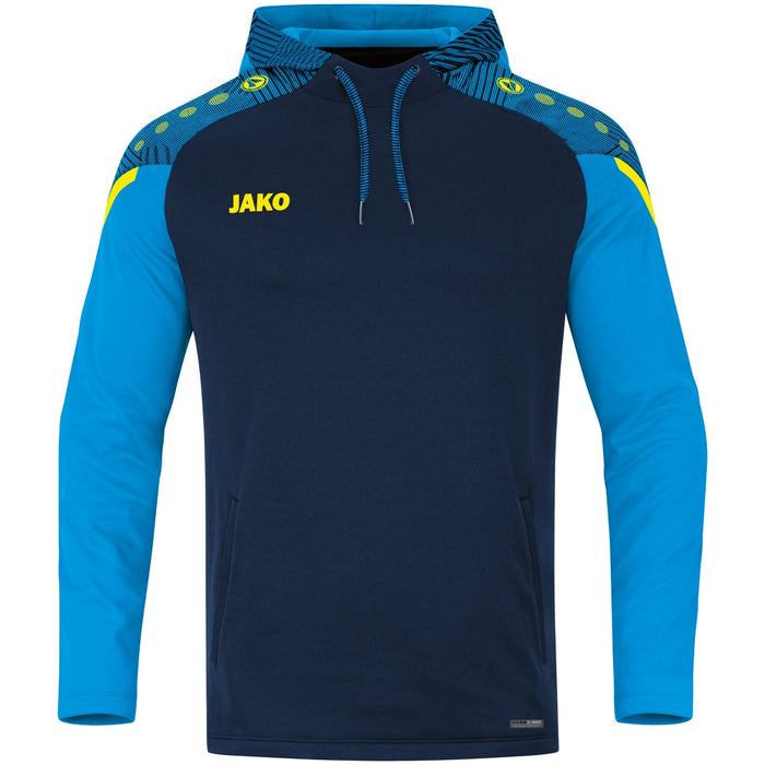 JAKO Kapuzensweat Performance – Blau (908) (vorne)