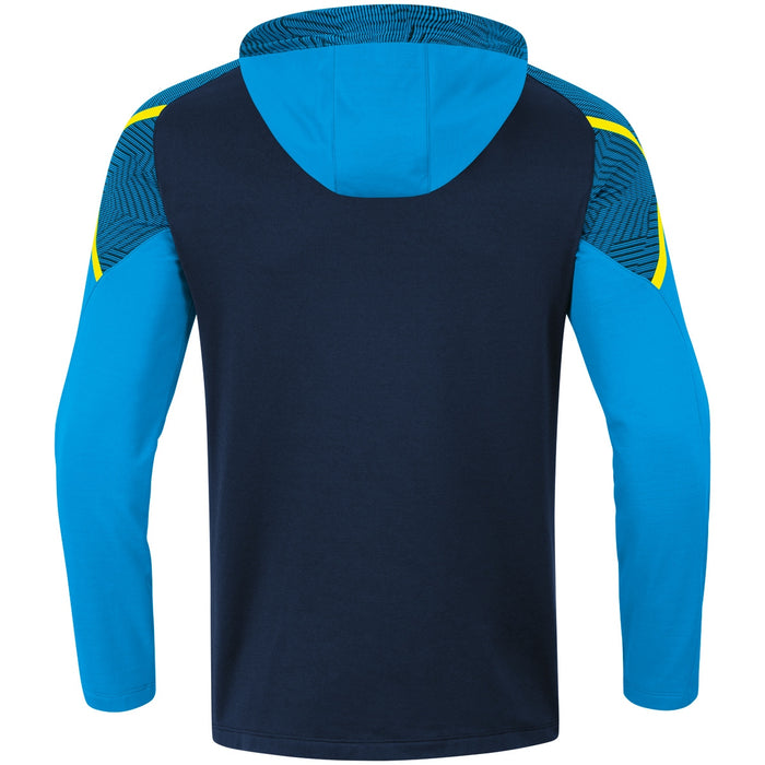 JAKO Kapuzensweat Performance – Blau (908) (hinten)
