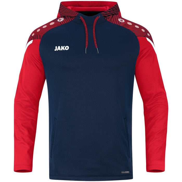 JAKO Kapuzensweat Performance – Blau (909) (vorne)