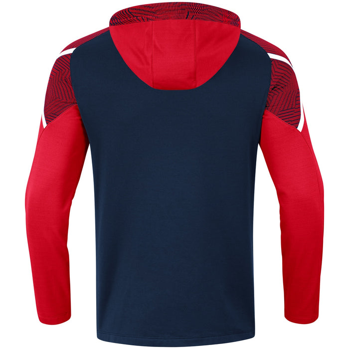 JAKO Kapuzensweat Performance – Blau (909) (hinten)